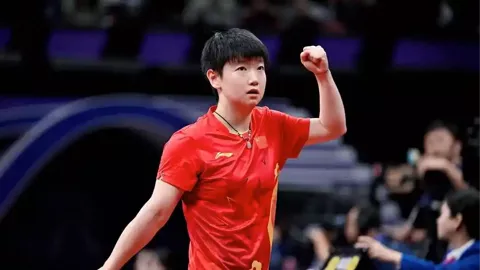 孙颖莎赛后想去看夕阳