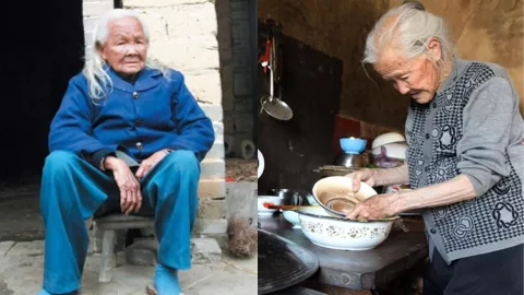 广西95岁老人复活