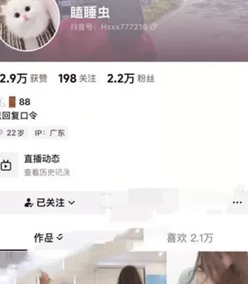 抖音网红