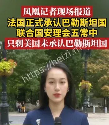 法国承认巴勒斯坦国