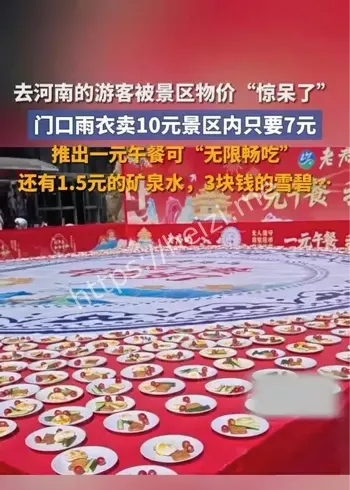 河南景区高物价事件
