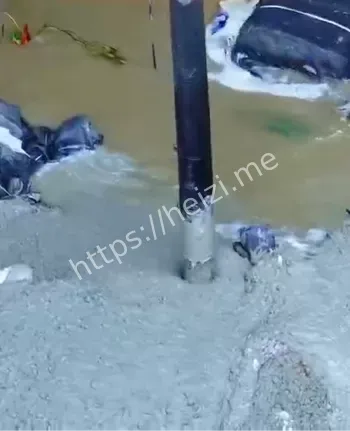 邕江北大桥险情