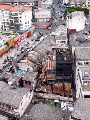 永嘉跨年火情及时处置