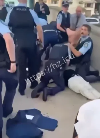 邦迪海滩英雄夺枪瞬间