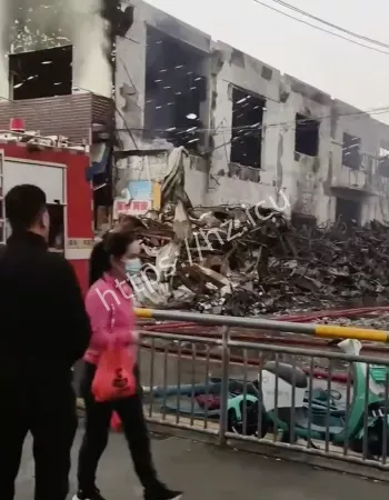 广东火状元燃气灶厂火灾