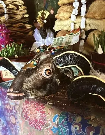 西藏山南谢珠林寺